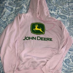 John Deere Pink Sweatshirt
